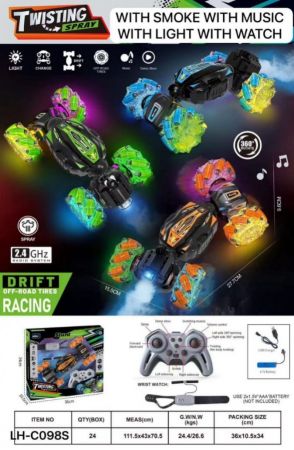 SPRAY TWISTING STUNT R/C